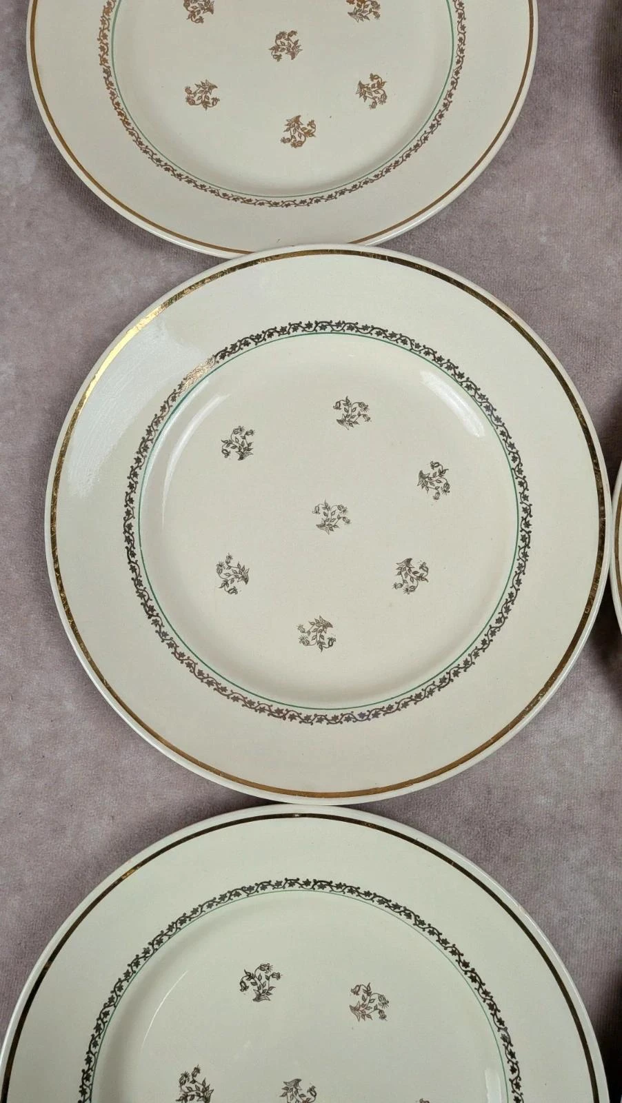 Lot de 6 assiettes plates Gien – photo 4
